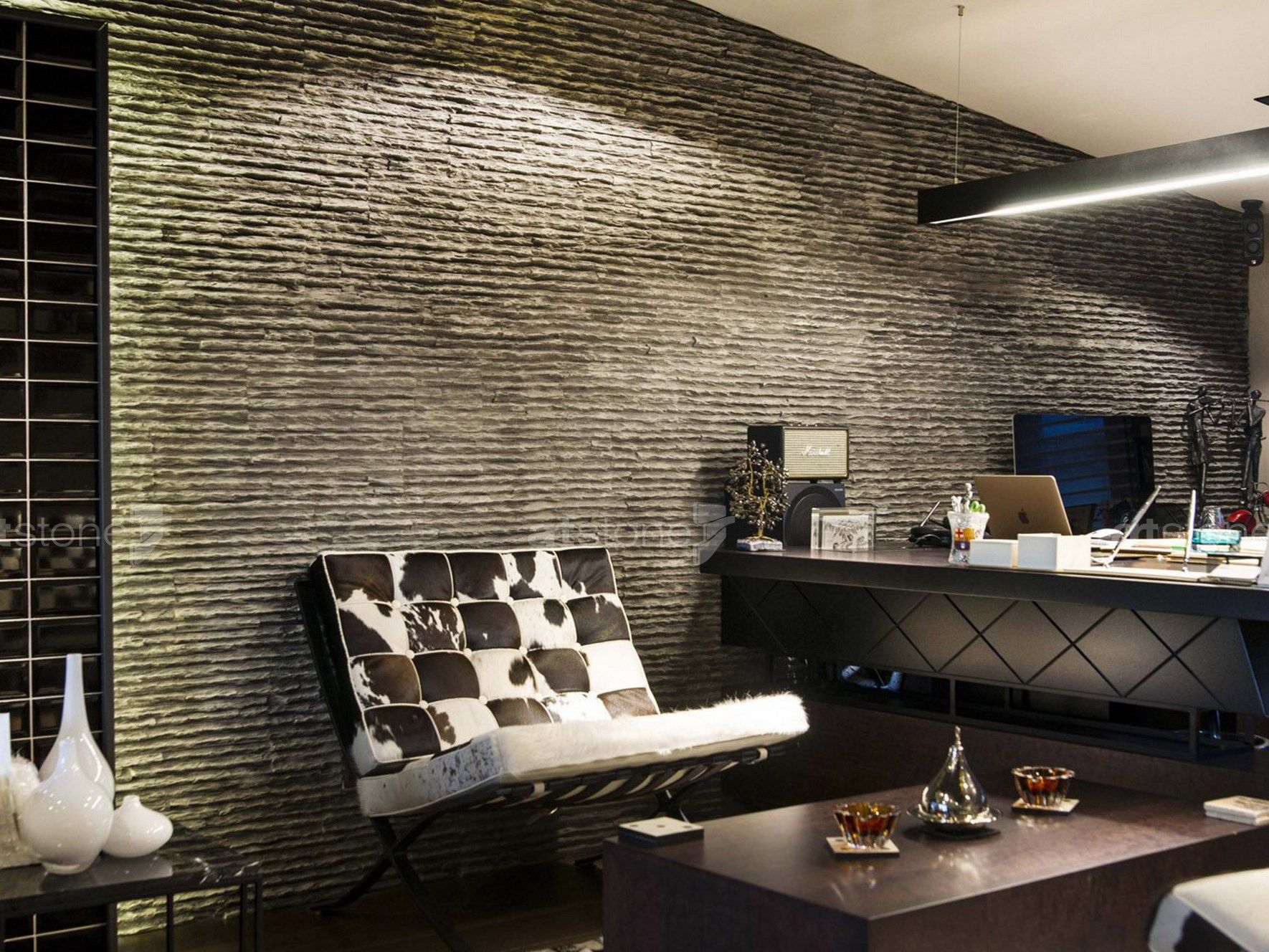 Панель с трехмерными эффектами из стекловолокна для внутреннего / наружного эффекта камня Artstone Panel Systems ZANZIBAR ARCH-00142859 - Вид №5