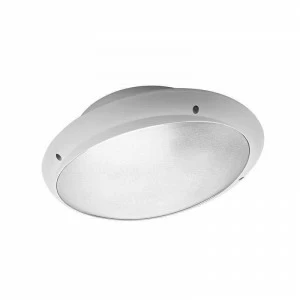 Уличный светильник потолочный D 23,5 см серый "Акуа Иней" 400-002-106 HOROZ АКУА ИНЕЙ 00-3899152 Прозрачный;серый