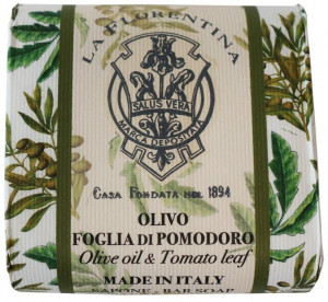 537853 Мыло "Olive Oil & Tomato Leaf / Оливковое Масло и Лист Томата", 106 г la florentina