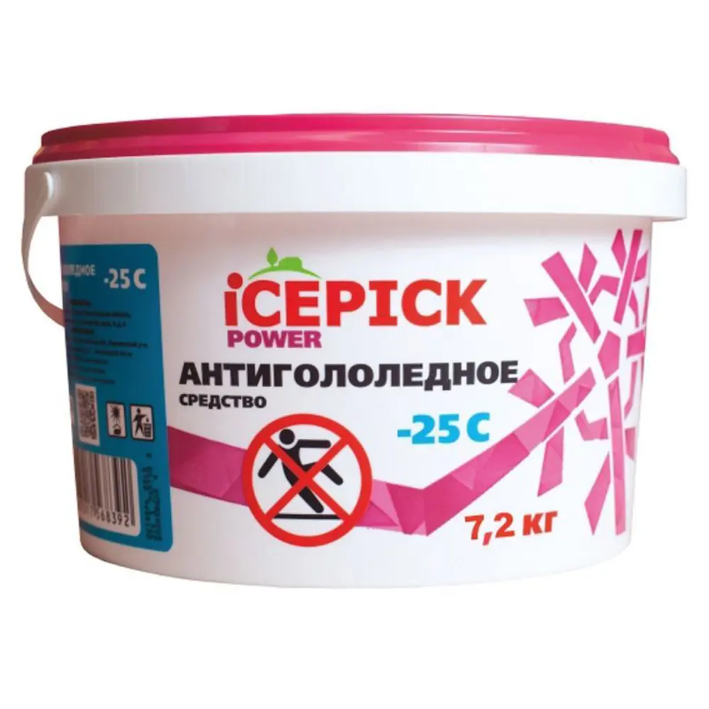 Антигололедное средство ICEPICK POWER, 7,2 кг Santreyd STLM-2001445