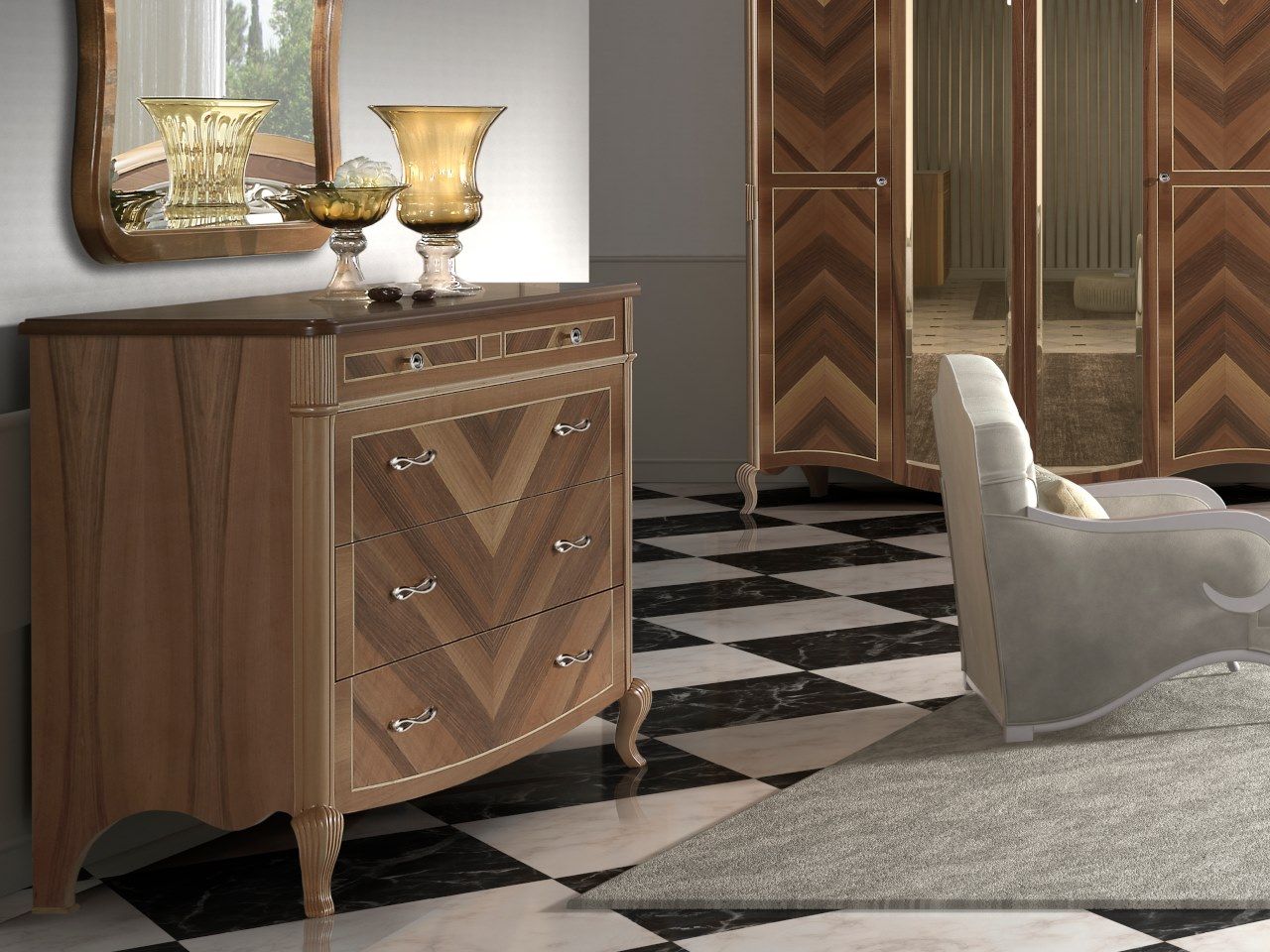 Деревянный комод CASA +39 Prestige 2 ARCH-00065821 - Вид №4