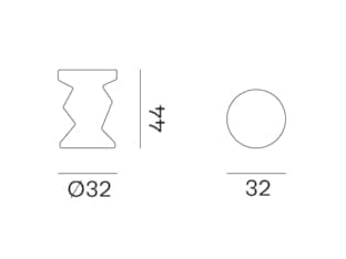 Круглый журнальный столик In Stock Gervasoni ARCH-00088691