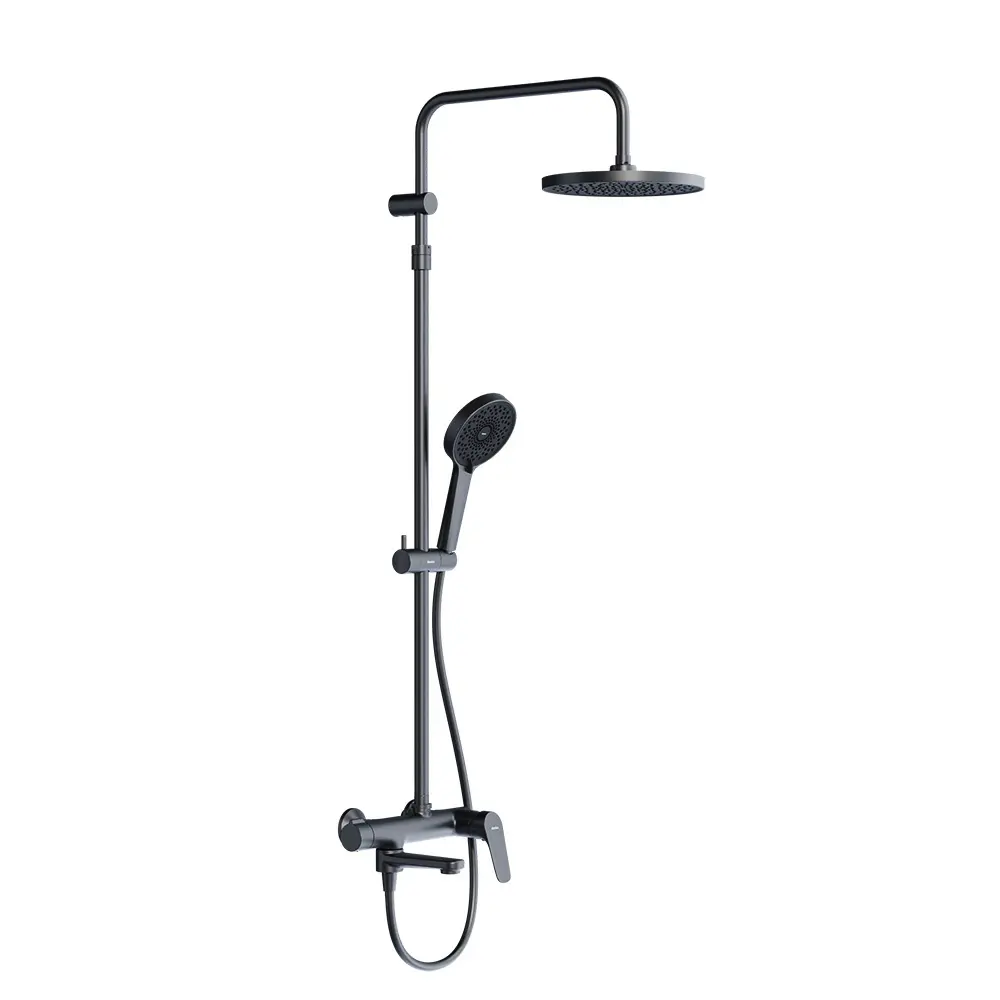 Душевая система Damixa Fortuna с верхней лейкой и ручным душем 89380910 STLM-1575081 - Вид №1