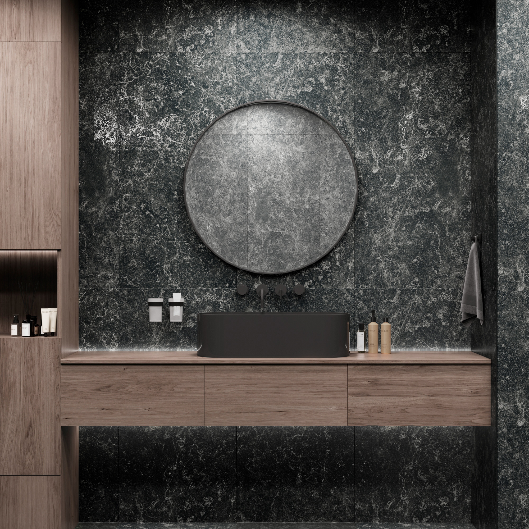 Керамогранит PALATINO NERO 60х120 Creanza GI8014-CB 