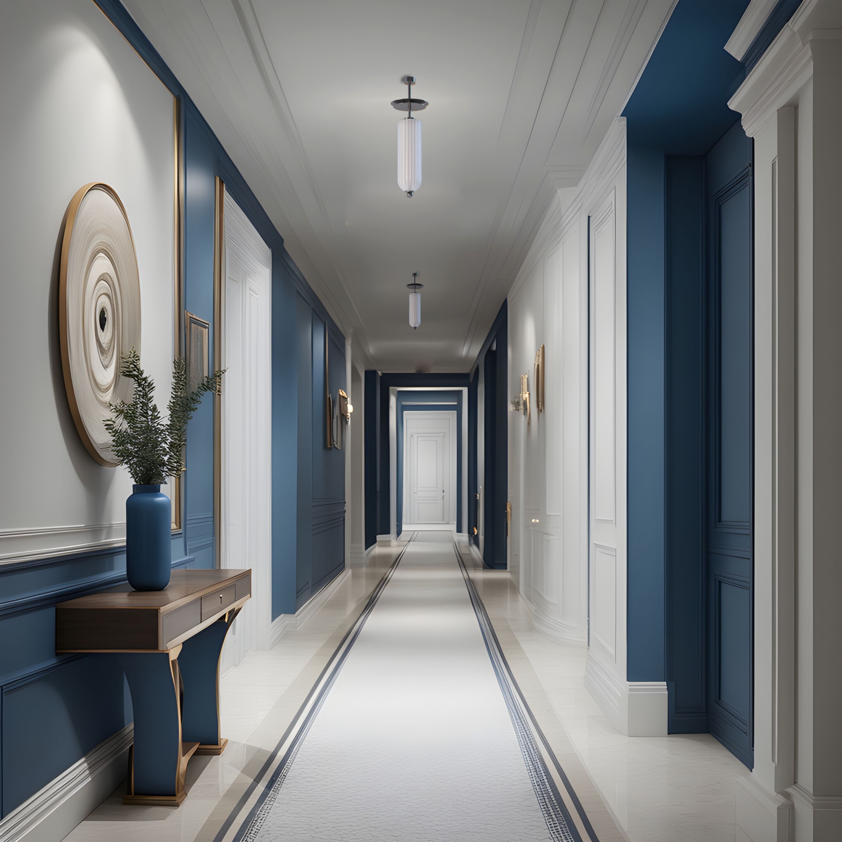 Светодиодный потолочный светильник из латуни и стекла LUCE TU Dom ARCH-00023333 - Вид №1