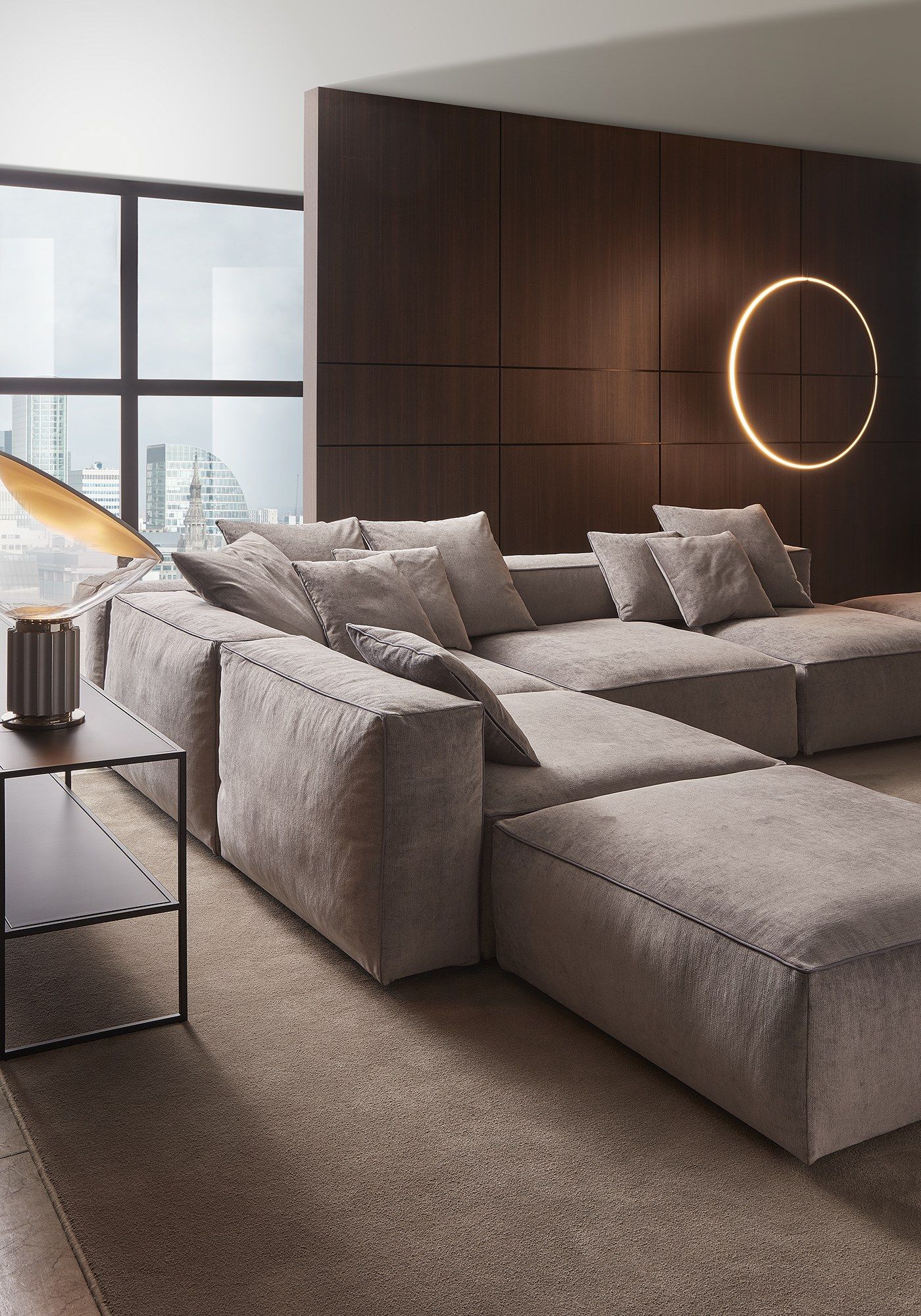 Угловой диван из ткани Marelli GARY ARCH-00126881 - Вид №6