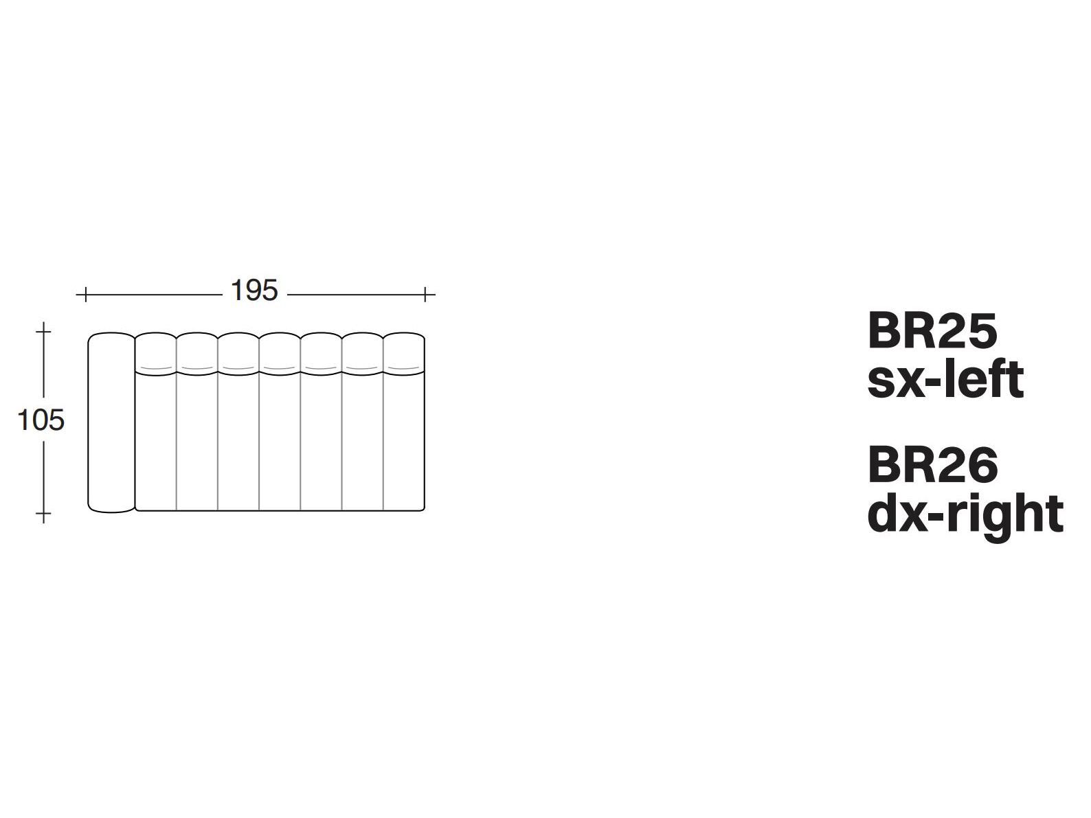 Угловой диван из ткани VALENTINI Брандо ARCH-00077224 - Вид №7
