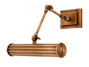 Металлический светодиодный настенный светильник с гибким кронштейном