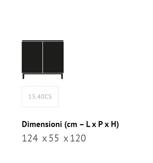 Хрустальный шкаф с распашными дверями Bontempi Casa COSMOPOLITAN ARCH-00088243 - Вид №10
