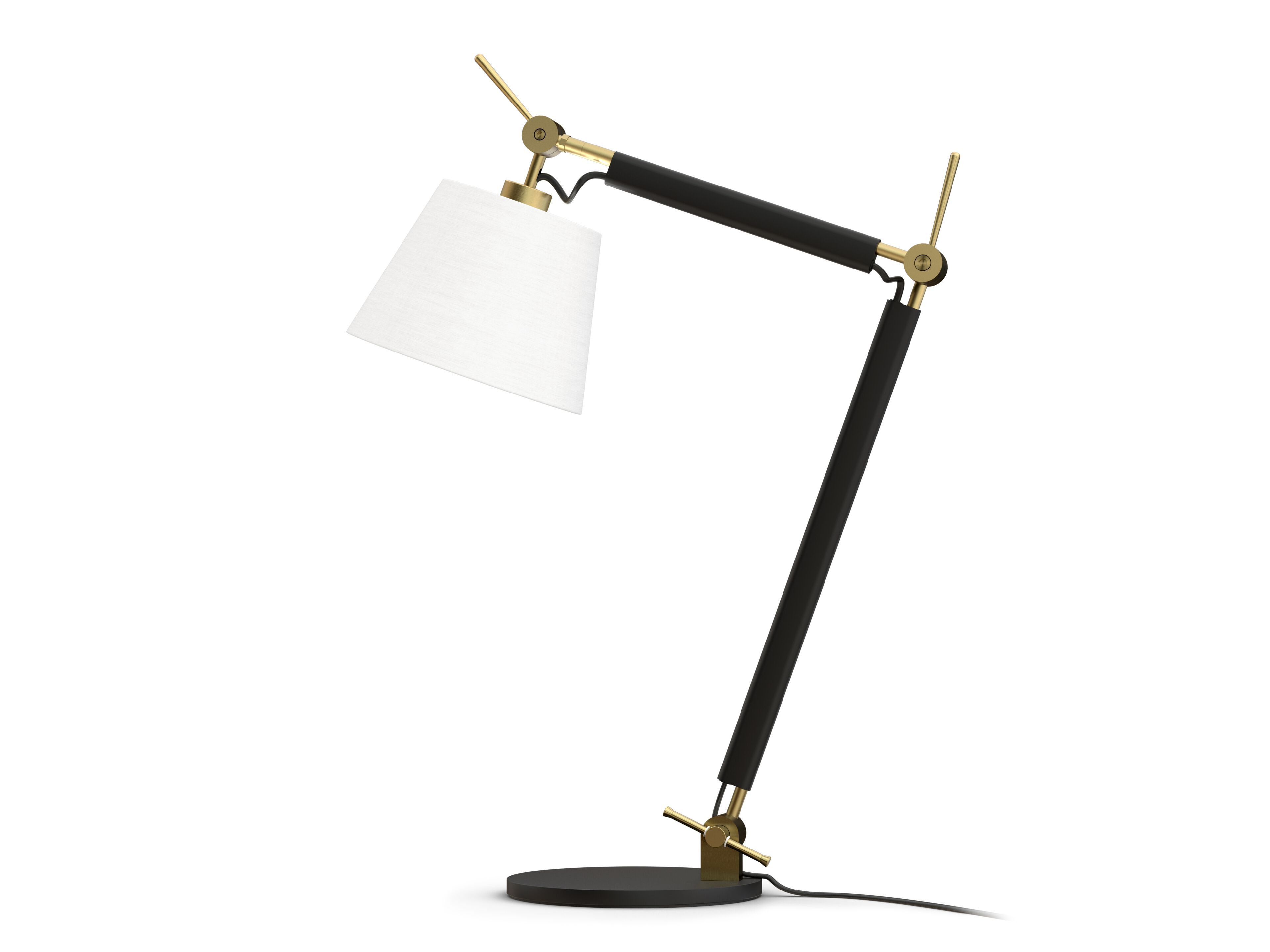 Металлическая настольная лампа с гибкой рукояткой Valaisin Grönlund Visual ARCH-00142951 - Вид №1