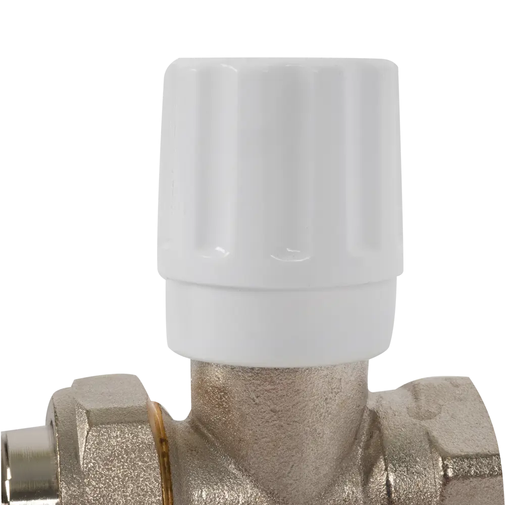 Вентиль регулирующий для радиатора прямой Euros 3/4" латунь STLM-2032017 - Вид №3