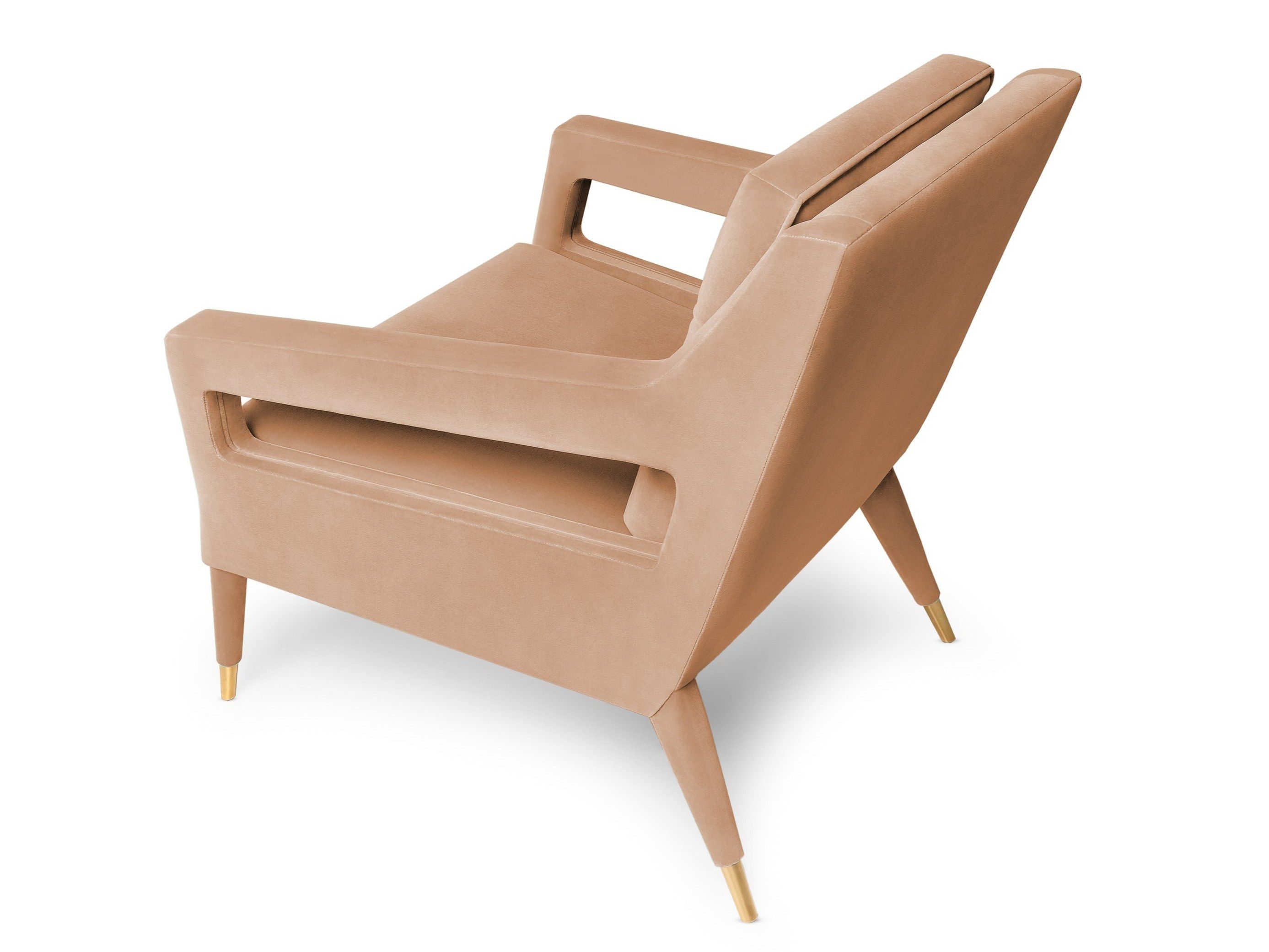 Бархатное кресло с подлокотниками Munna ARCH-00068873 - Вид №30