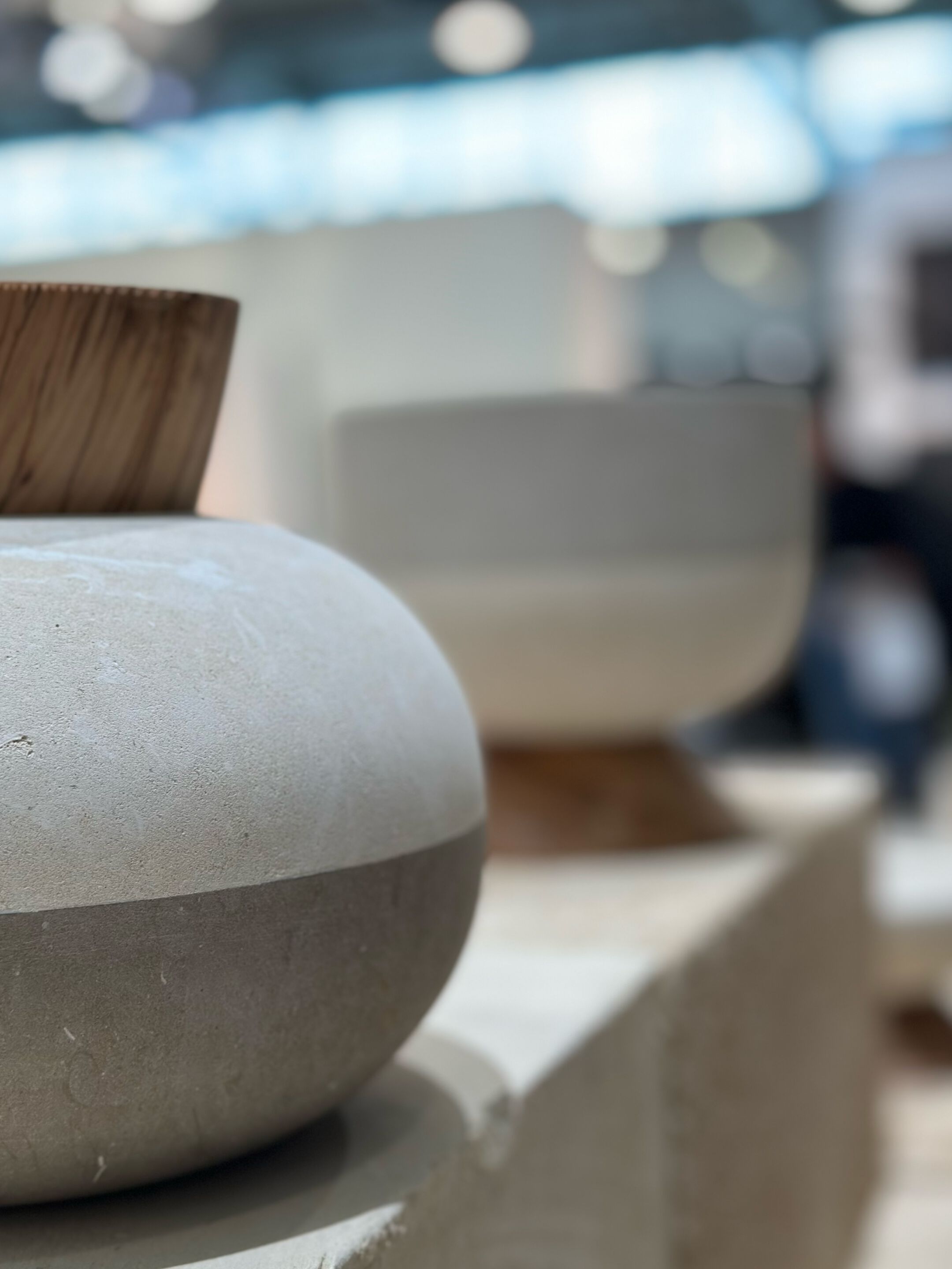 Контейнер для еды из камня Лечче и оливкового дерева PIMAR Rito ARCH-00114933 - Вид №13