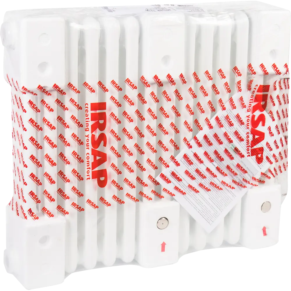 Радиатор трубчатый Irsap Tesi RT305651401A430 500/100 14 секций боковое подключение сталь белый STLM-2162848 - Вид №5