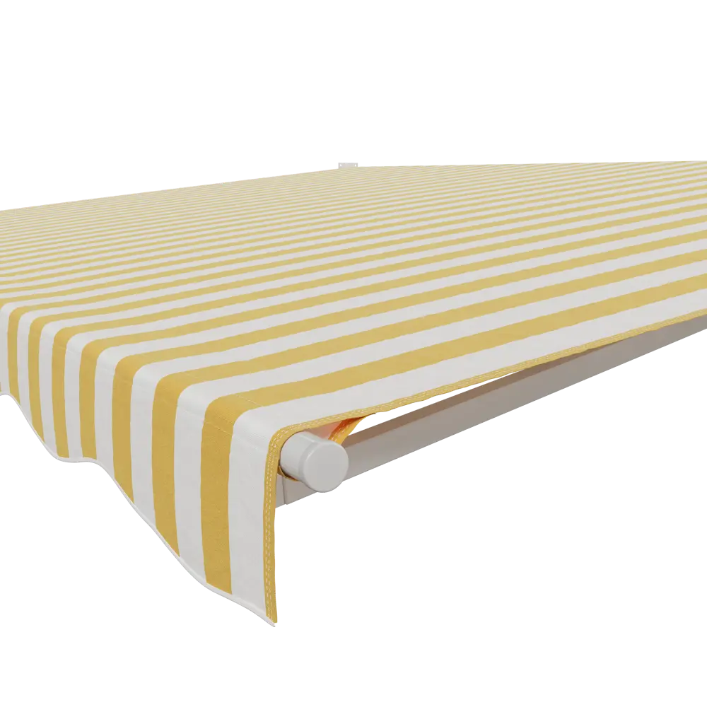 Маркиза механическая,3x2 м, цвет белые и желтые полосы Santreyd STLM-2193304 - Вид №1