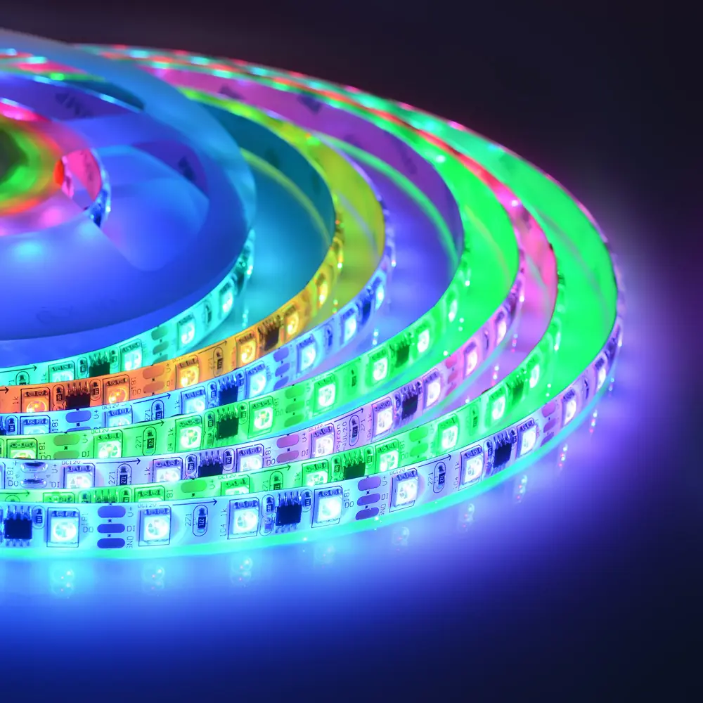 APEYRON Адресная светодиодная лента RGB 5м - интеллектуальное освещение 82535318 STLM-0029164 - Вид №4