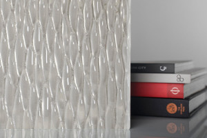 FSRT487 Стекло Castglass Classic Level в дизайне nuv'eau + taupe (вертикальное) Forms-surfaces