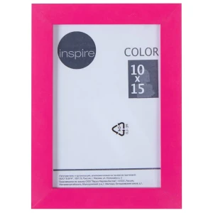 Рамка Inspire «Color», 10х15 см, цвет фуксия 18751304 STLM-2086341