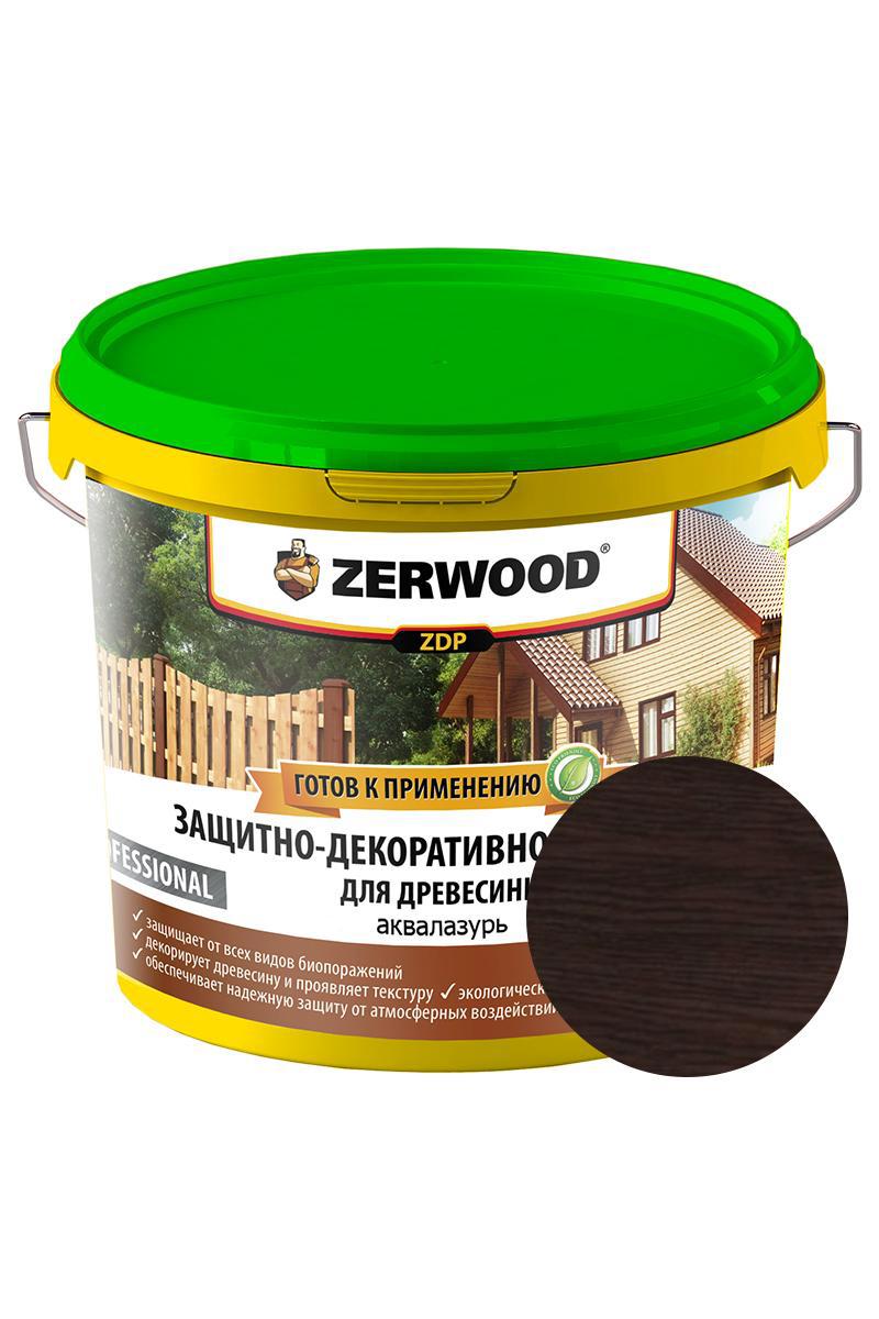 90408509 Защитно-декоративный антисептик для древесины 1605547567 цвет палисандр 5 кг STLM-0218656 ZERWOOD