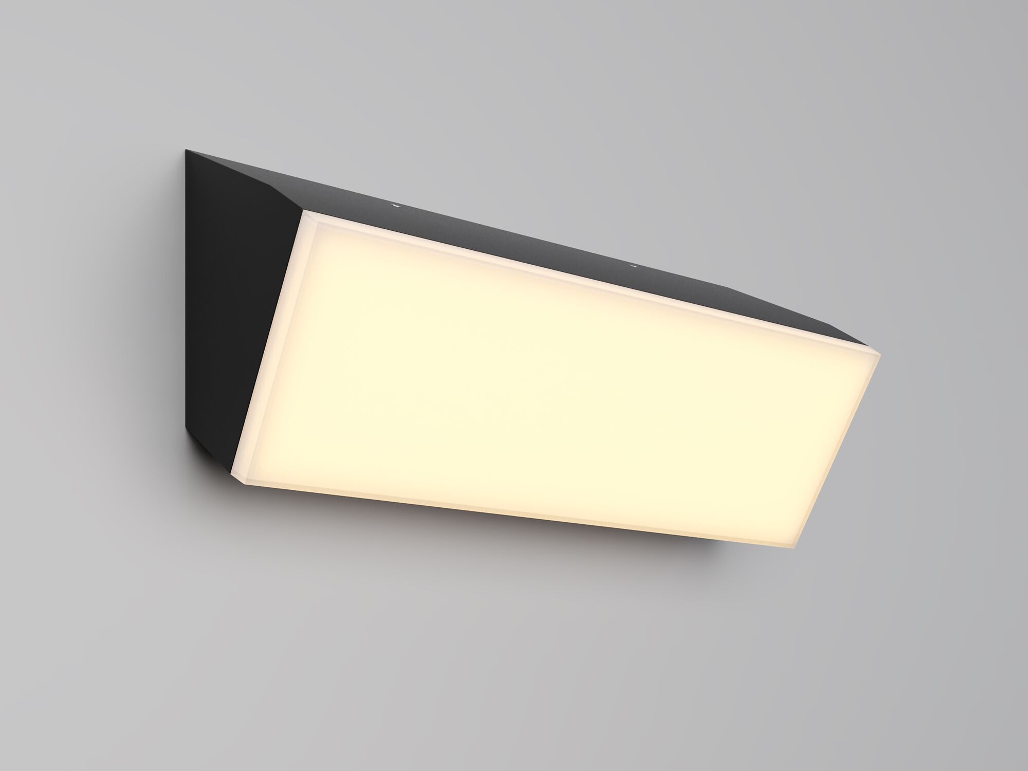 Алюминиевый и ПВХ светодиодный уличный настенный светильник Maytoni Кирпич ARCH-00003284 - Вид №1