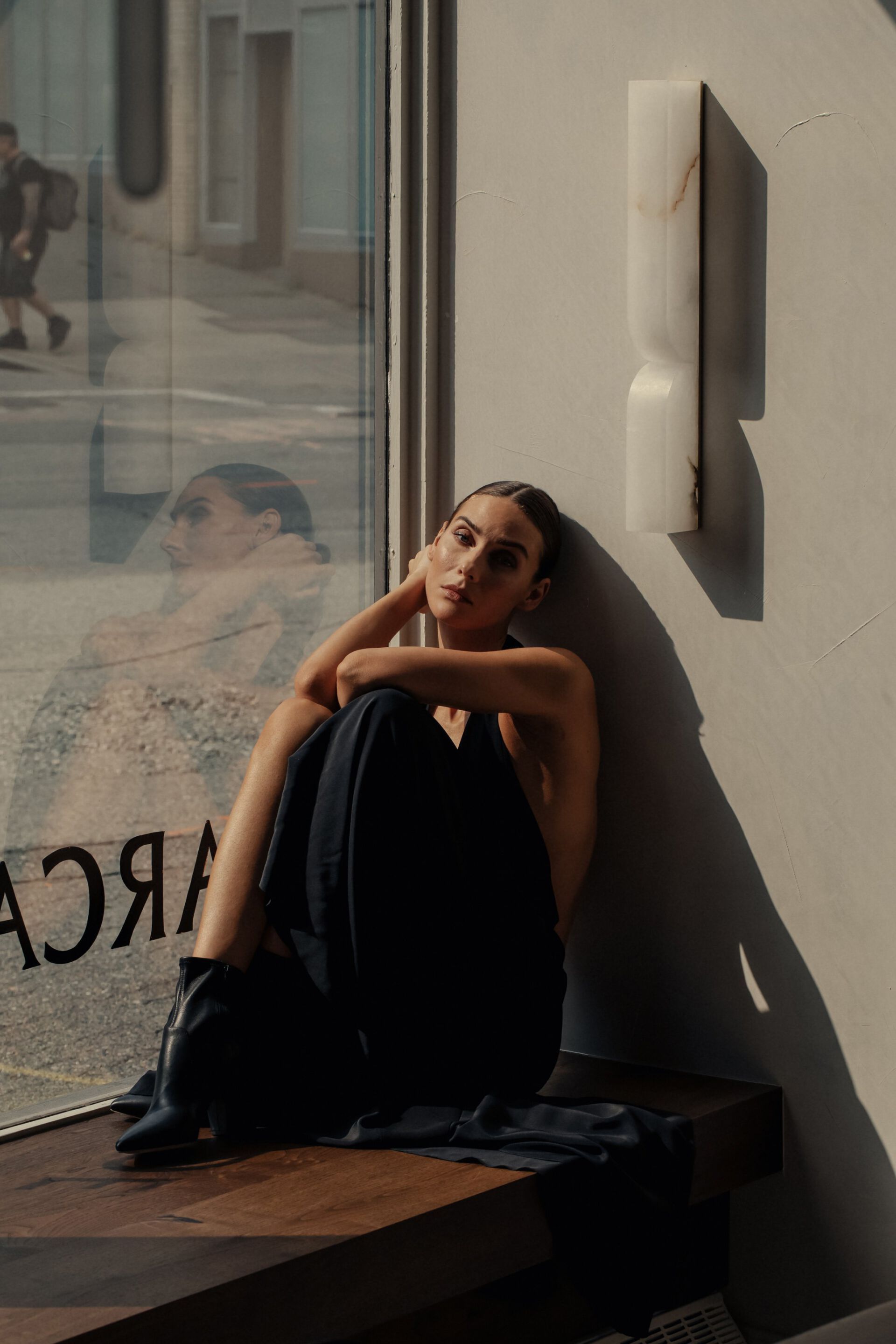 Алебастр светодиодный настенный светильник Matthew McCormick LABRA ARCH-00121161 - Вид №4