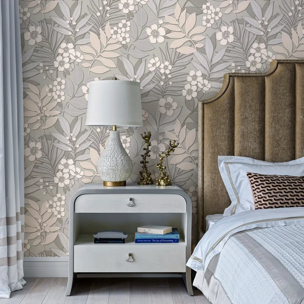 Обои флизелиновые Euro Decor Mia зелёные 1.06 м 6009-04 83684893 STLM-2101755 Santreyd - Вид №2