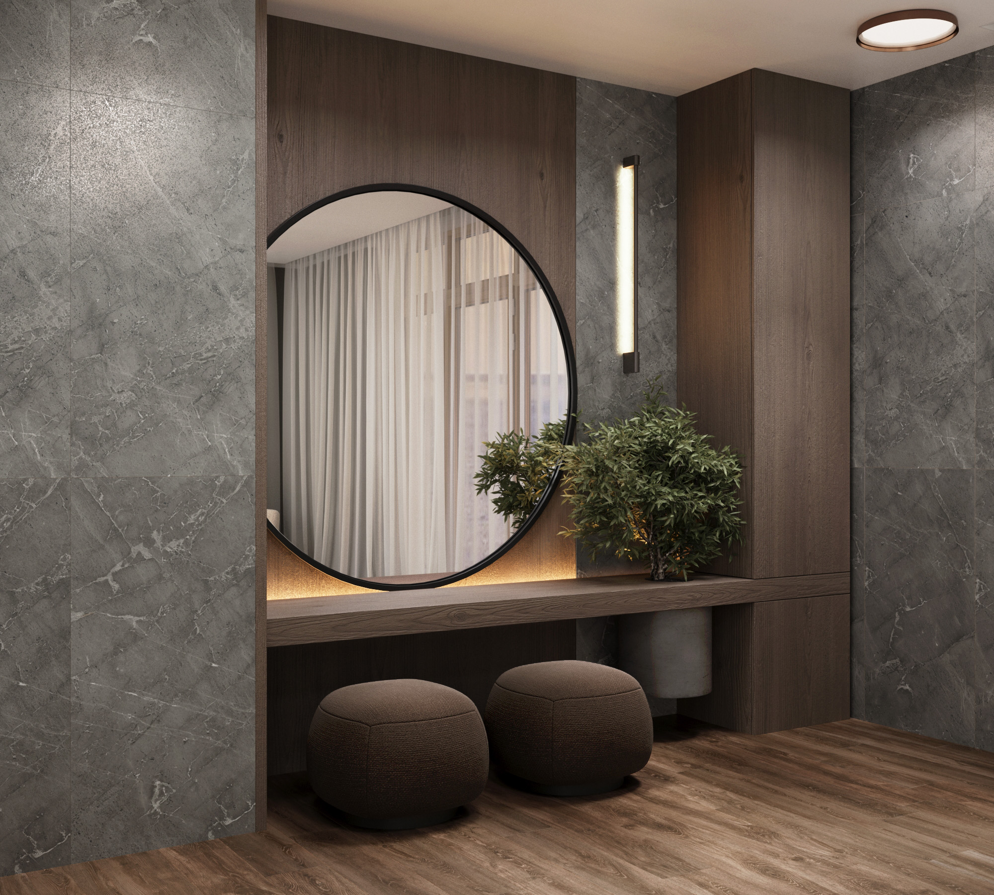 Керамогранит ANTHOR GREY 60х120 Creanza SI1002-A 