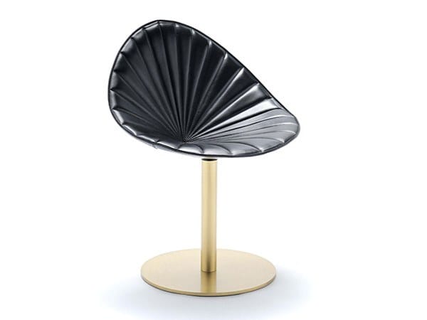 Кожаный спиц поворотный стул Fasem Fiorile ARCH-00094773 - Вид №1