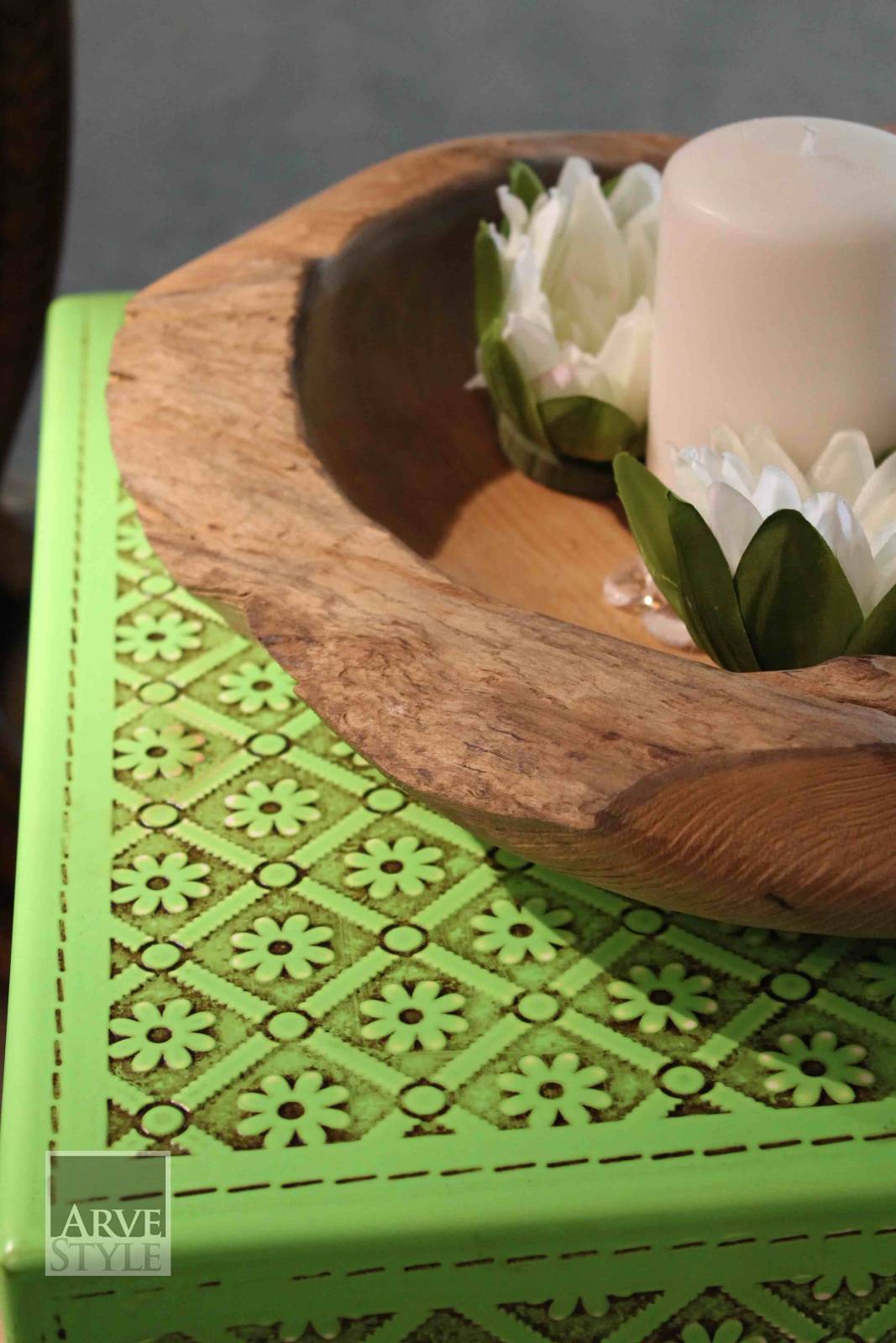 Деревянный квадратный журнальный столик с отсеком для хранения Arvestyle OTTAVIO ARCH-00127487 - Вид №4