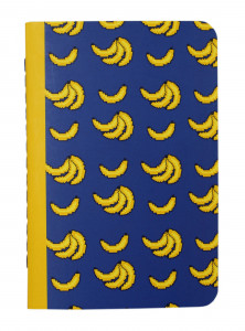 515479 Тетрадь "Бананы" А6, 30 листов, в клетку Made in Respublica*