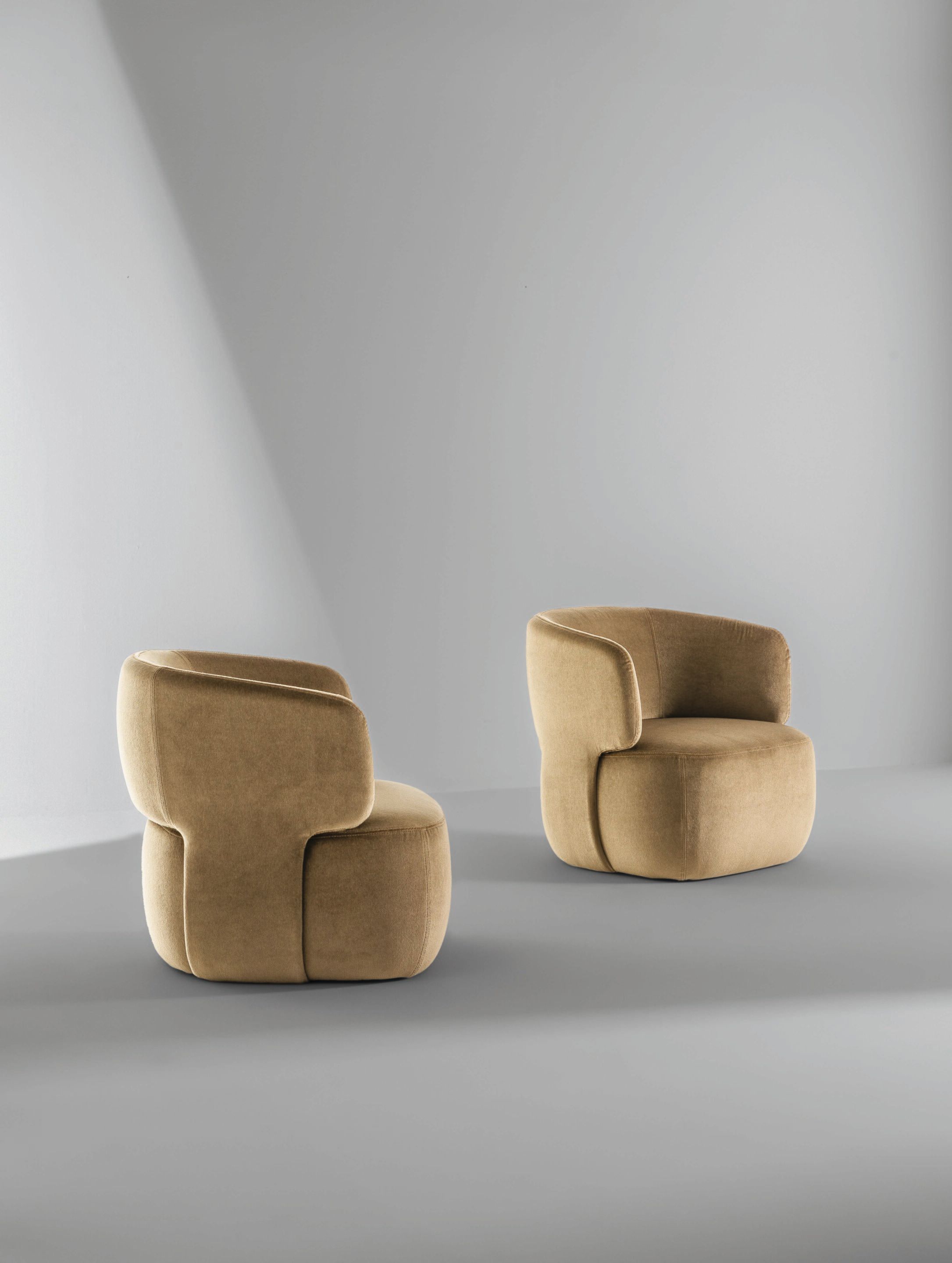 Тканевое кресло с подлокотниками BONALDO DOGE ARCH-00089686 - Вид №3