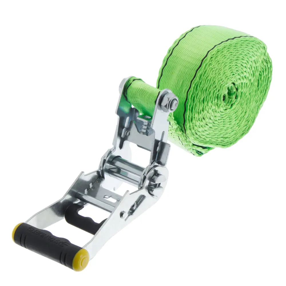 Ремень Standers 35 мм 5 м, полиэстер, цвет зелёный STLM-2064821