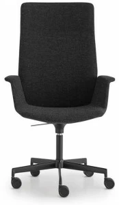 Lapalma Тканевый стул для руководителя с подголовником Uno