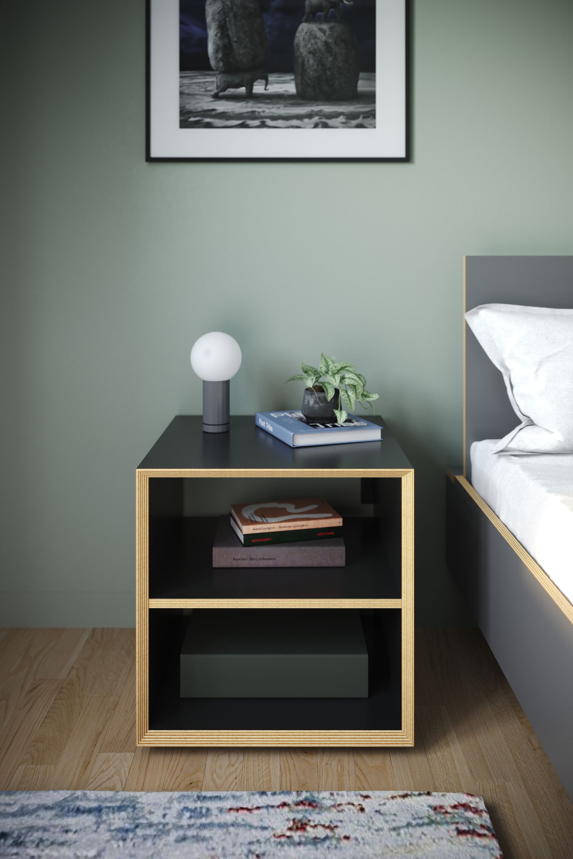 Березовый журнальный столик Müller Small Living DICE ARCH-00033677 - Вид №5