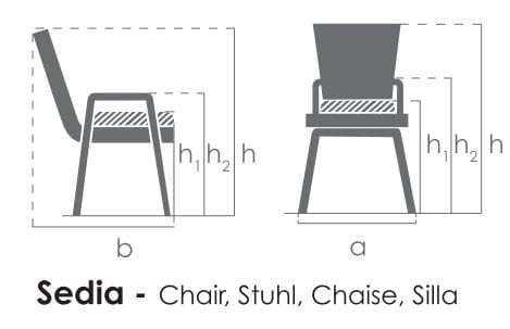 Веревочный садовый стул со встроенной подушкой BIZZOTTO Jacinta ARCH-00039925 - Вид №21
