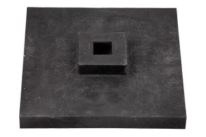15967694 Полимерная подставка под веху, черная ПП-330/330/60 ПРОТЭКТ
