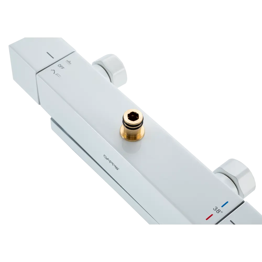 Душевая система Gappo Eder с термостатом и верхним душем 89400933 STLM-1575118 - Вид №8