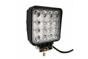 16247409 Светодиодная фара WL-148CS /дальн. свет, кв. мет. корп. 16 LED, 48W/ 5201 Вымпел