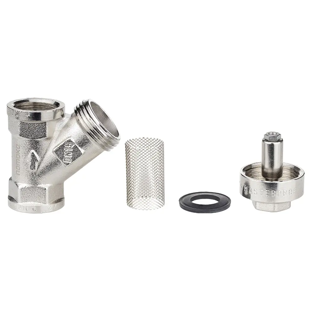 Фильтр косой MPF 1/2" для воды внутренняя резьба 500 мкм латунь 87959168 STLM-2211591 Santreyd  - Вид №2