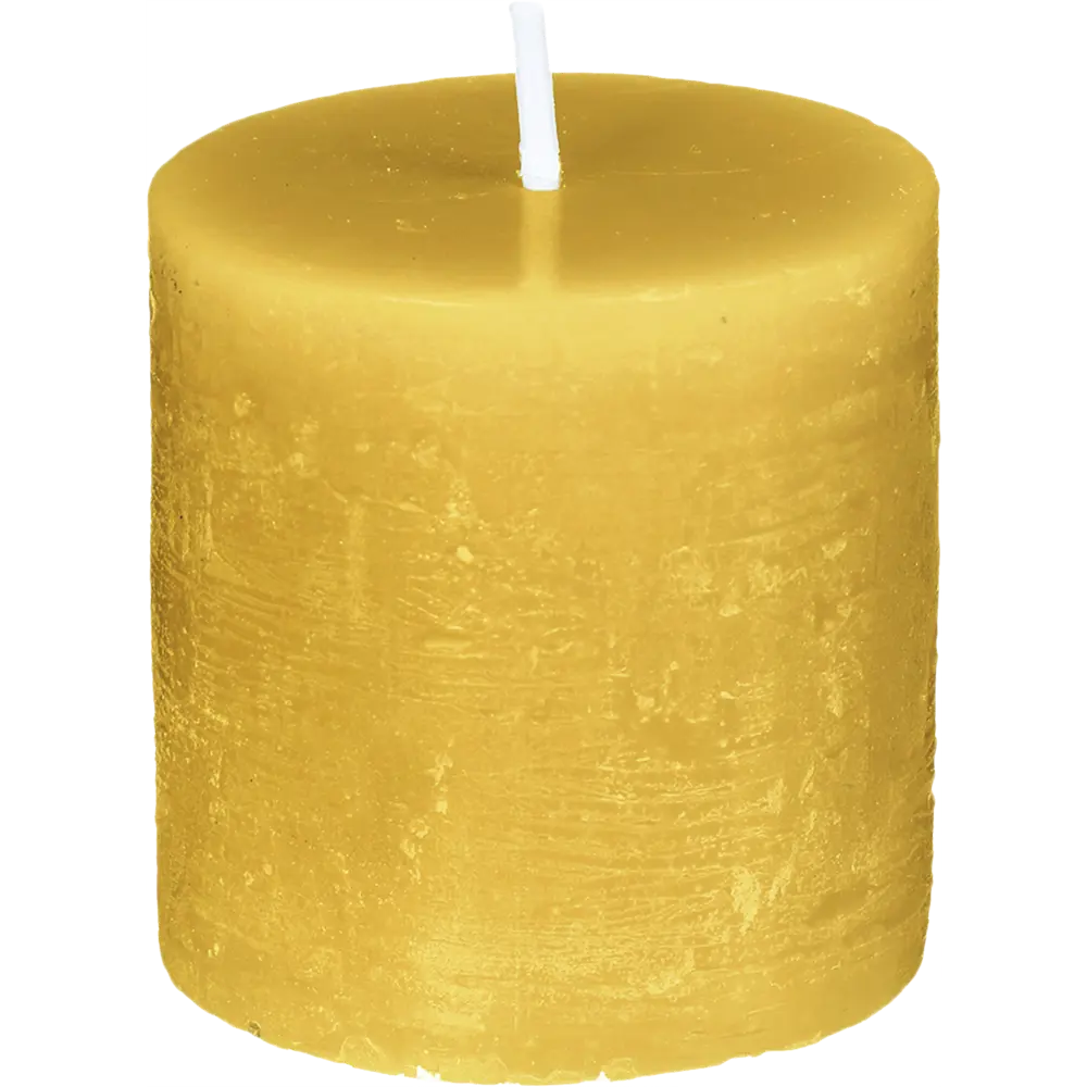 Набор свечей «Рустик», цвет желтый, 4 шт Atmosphera STLM-2095989