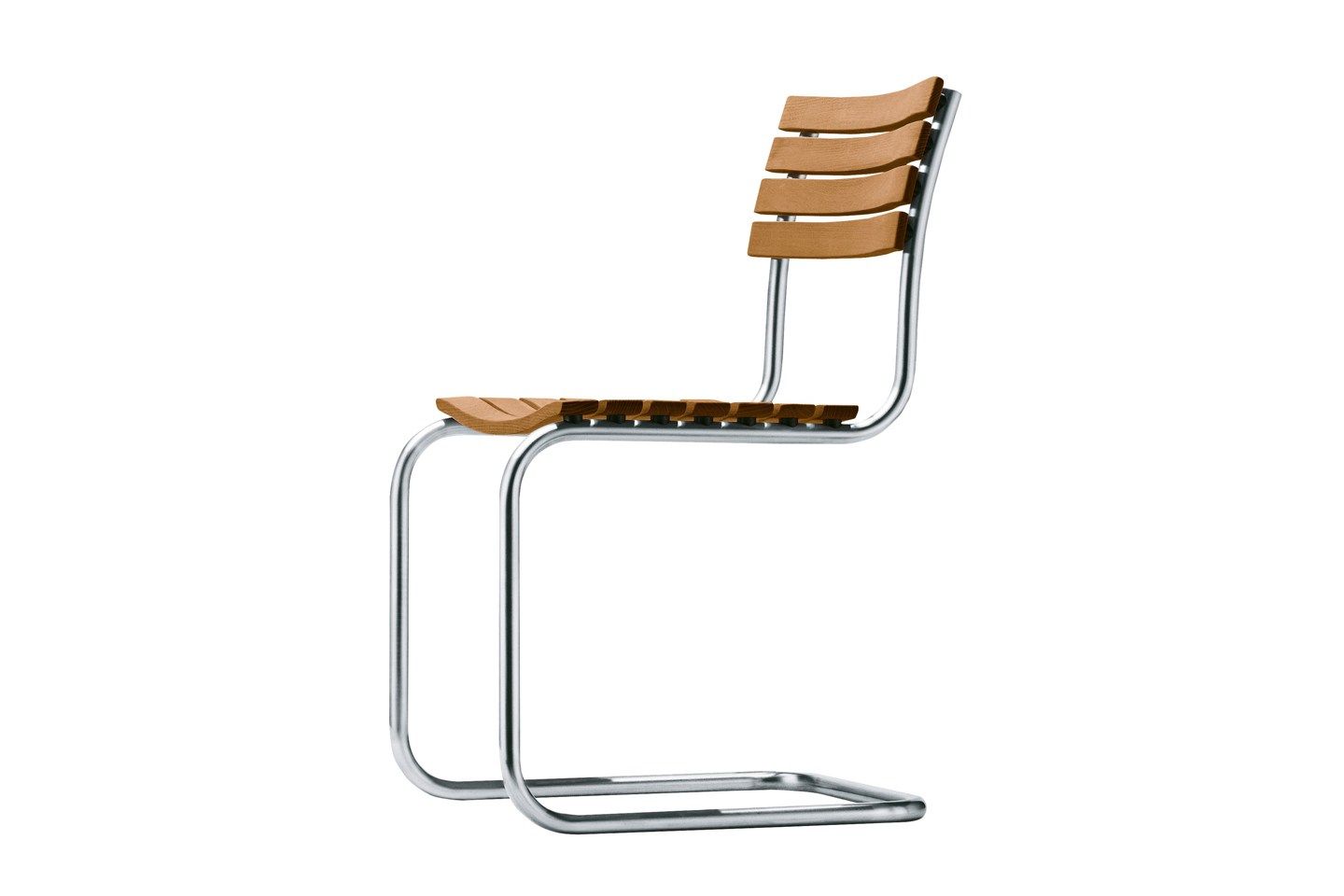 Твердый деревянный сад консольный стул с подлокотниками THONET S 40 ARCH-00095512