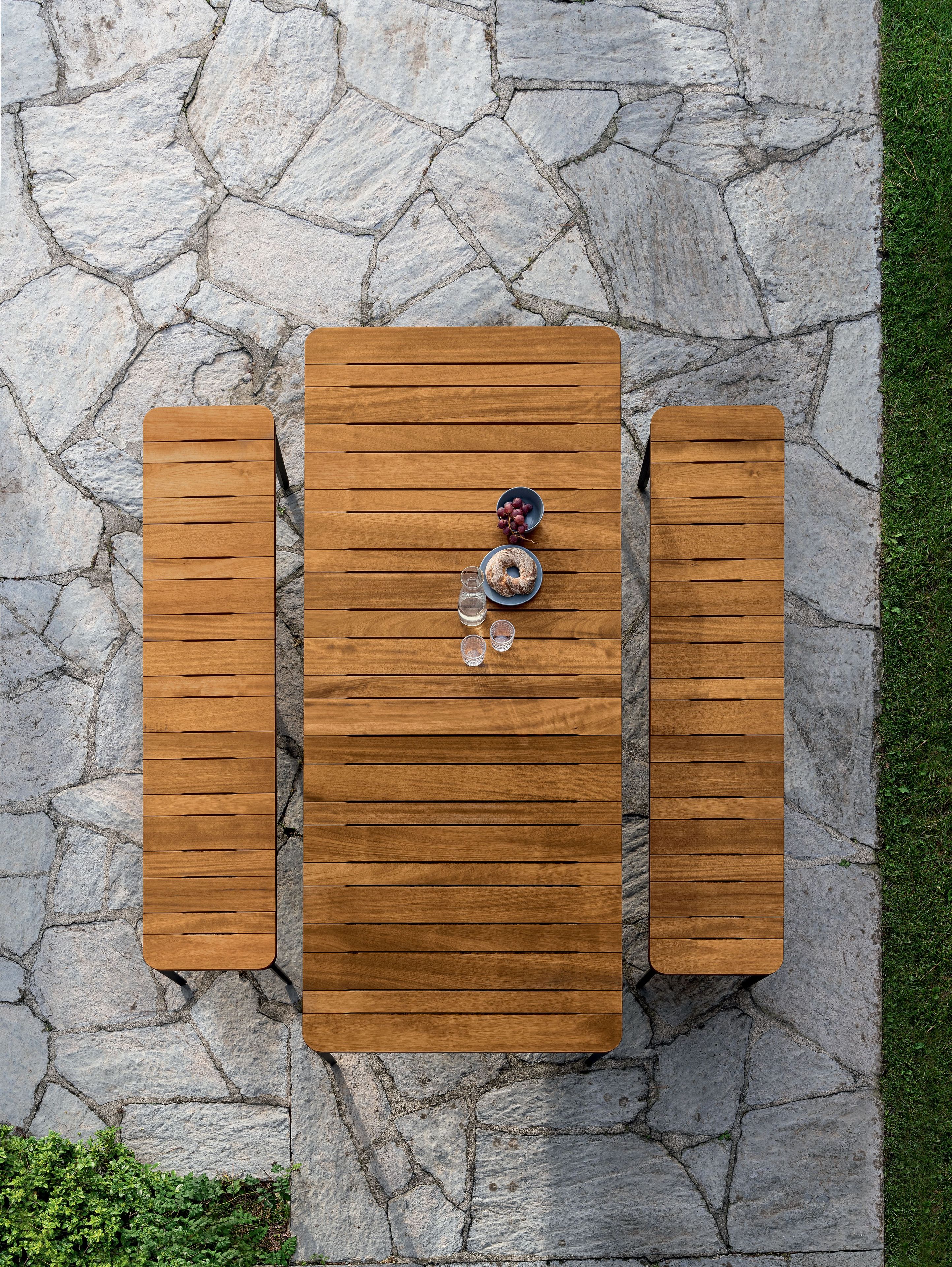 Прямоугольный садовый стол из тикового дерева Sovet Italia ARCH-00085162 - Вид №4