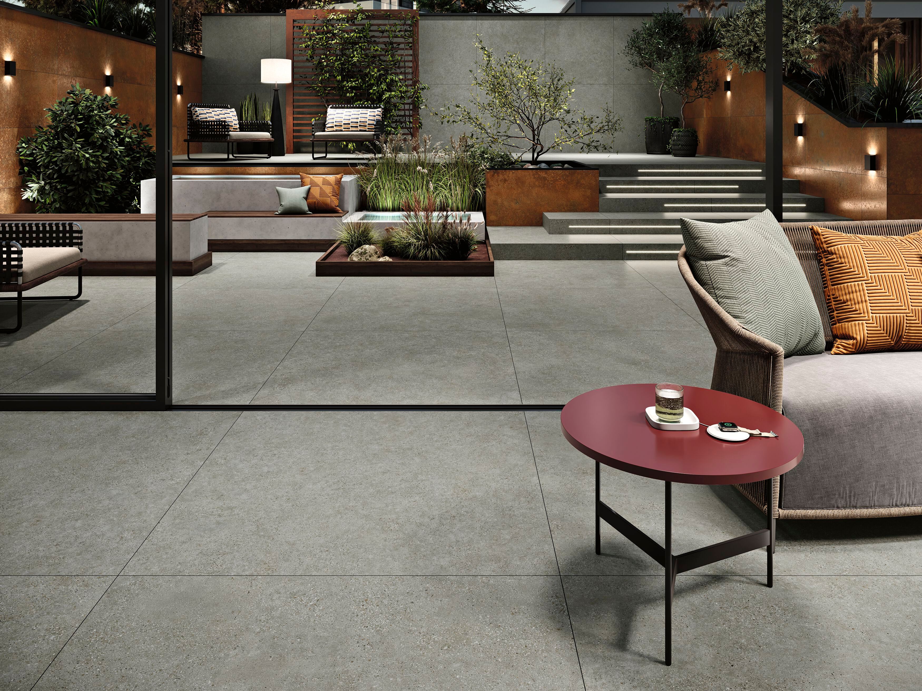 Пол / керамогранит с эффектом цемента Revigrés ARCH-00055603 - Вид №1