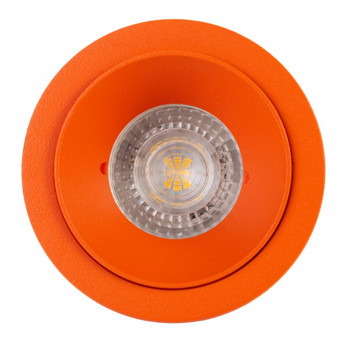90326207 Светильник точечный встраиваемый DK2026-OR DK2026 под отверстие 75 мм 1.5 м² цвет оранжевый STLM-0185567 DENKIRS
