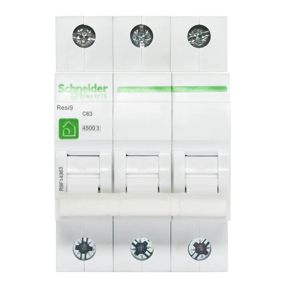 Автоматический выключатель Schneider Electric Resi9 3P 63 A 4.5 кА C STLM-2187585