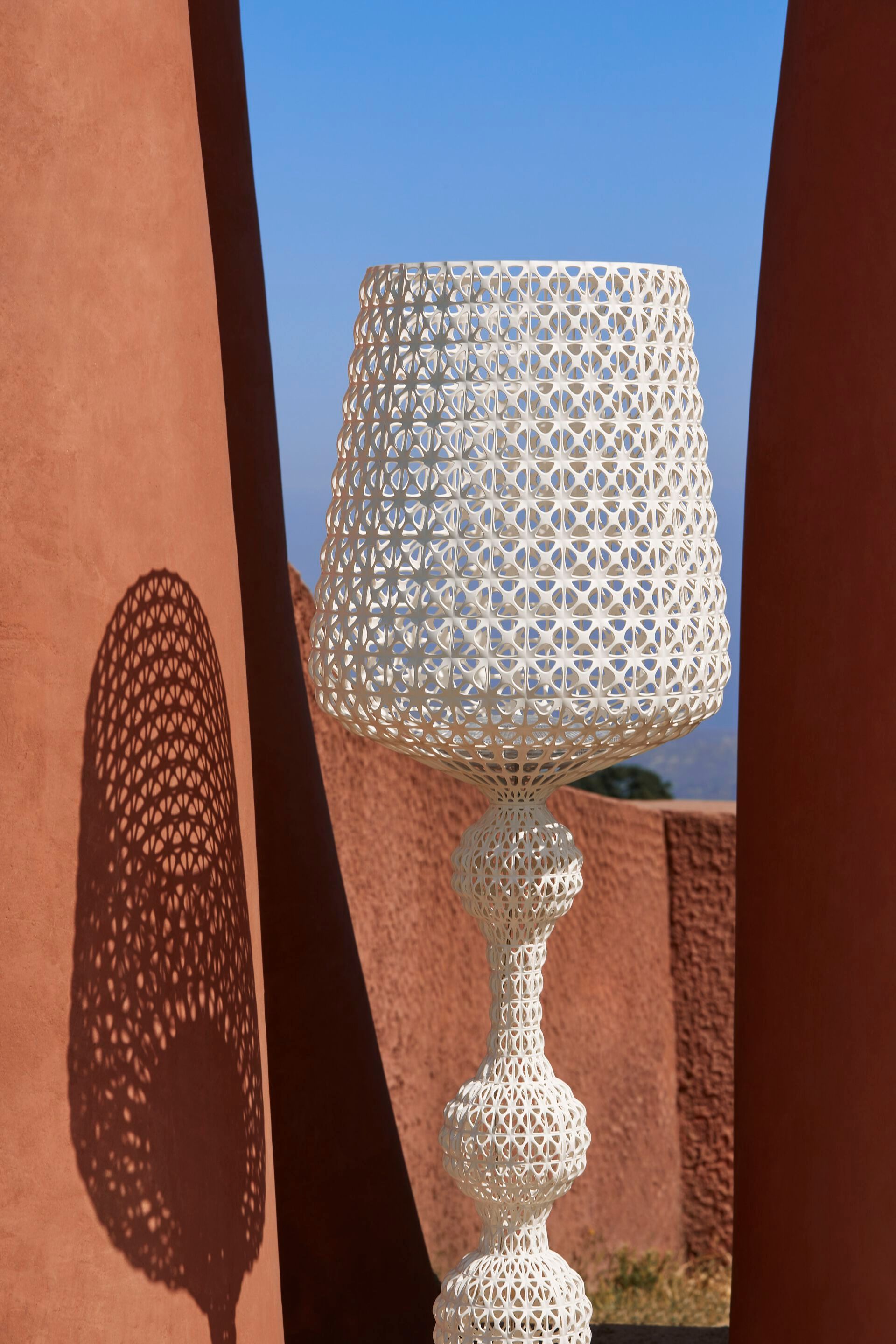 Светодиодный напольный светильник из инженерного пластика с диммером Kartell Кабуки ARCH-00027879 - Вид №3