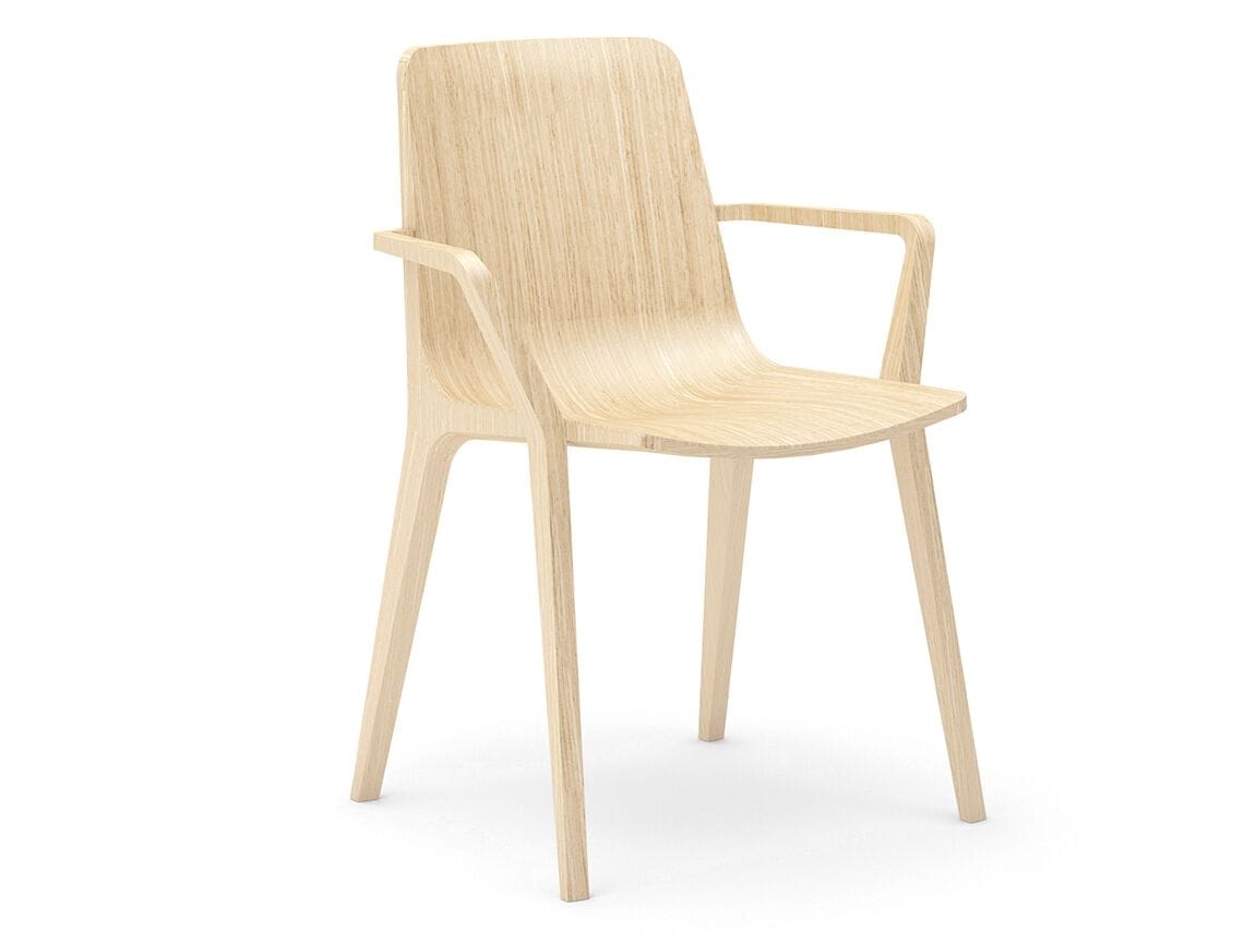 Деревянный стул с подлокотниками Infiniti Seame ARCH-00095183 - Вид №1