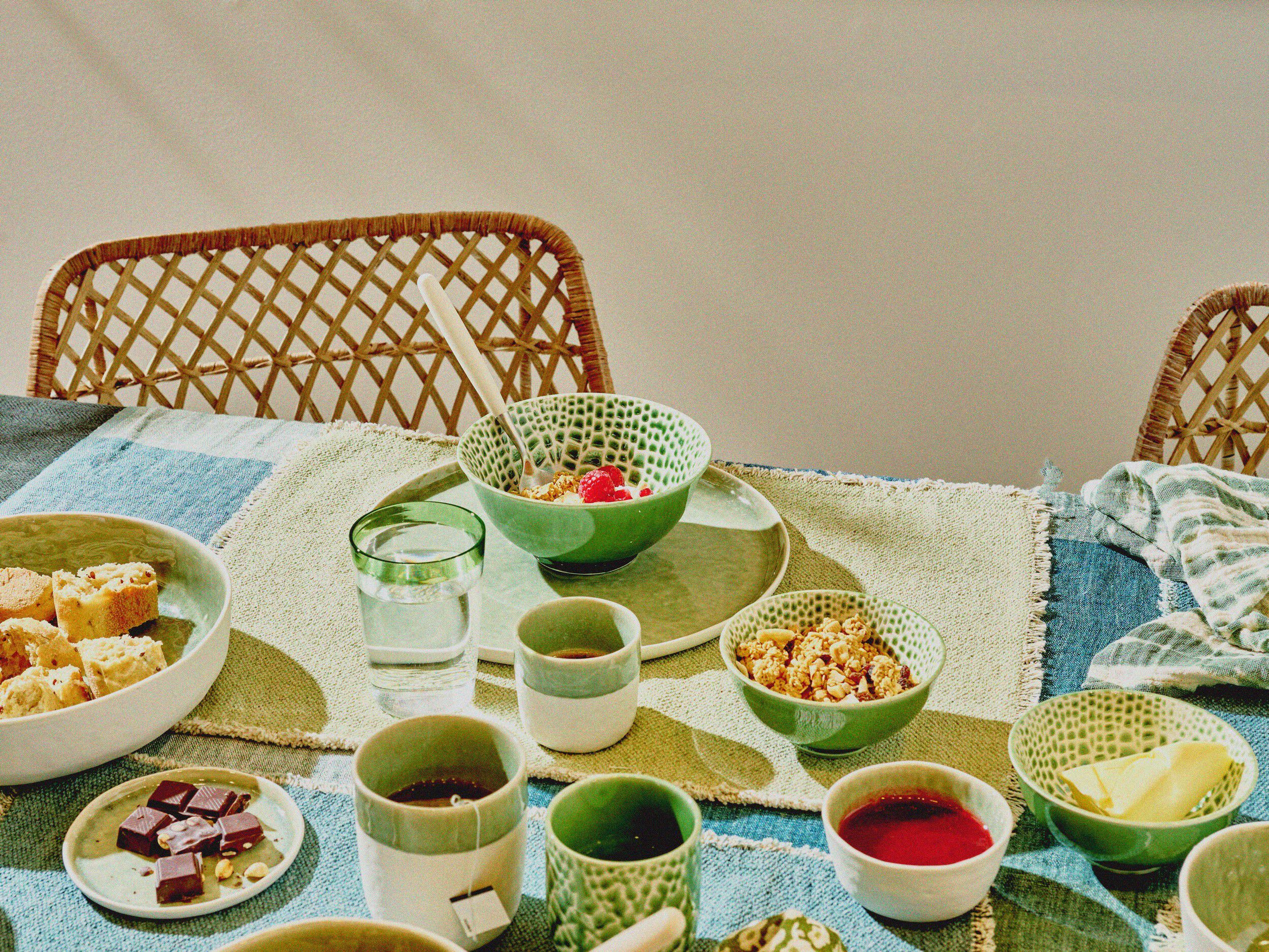 Круглая тарелка из керамогранита POMAX Спиро ARCH-00097059 - Вид №24