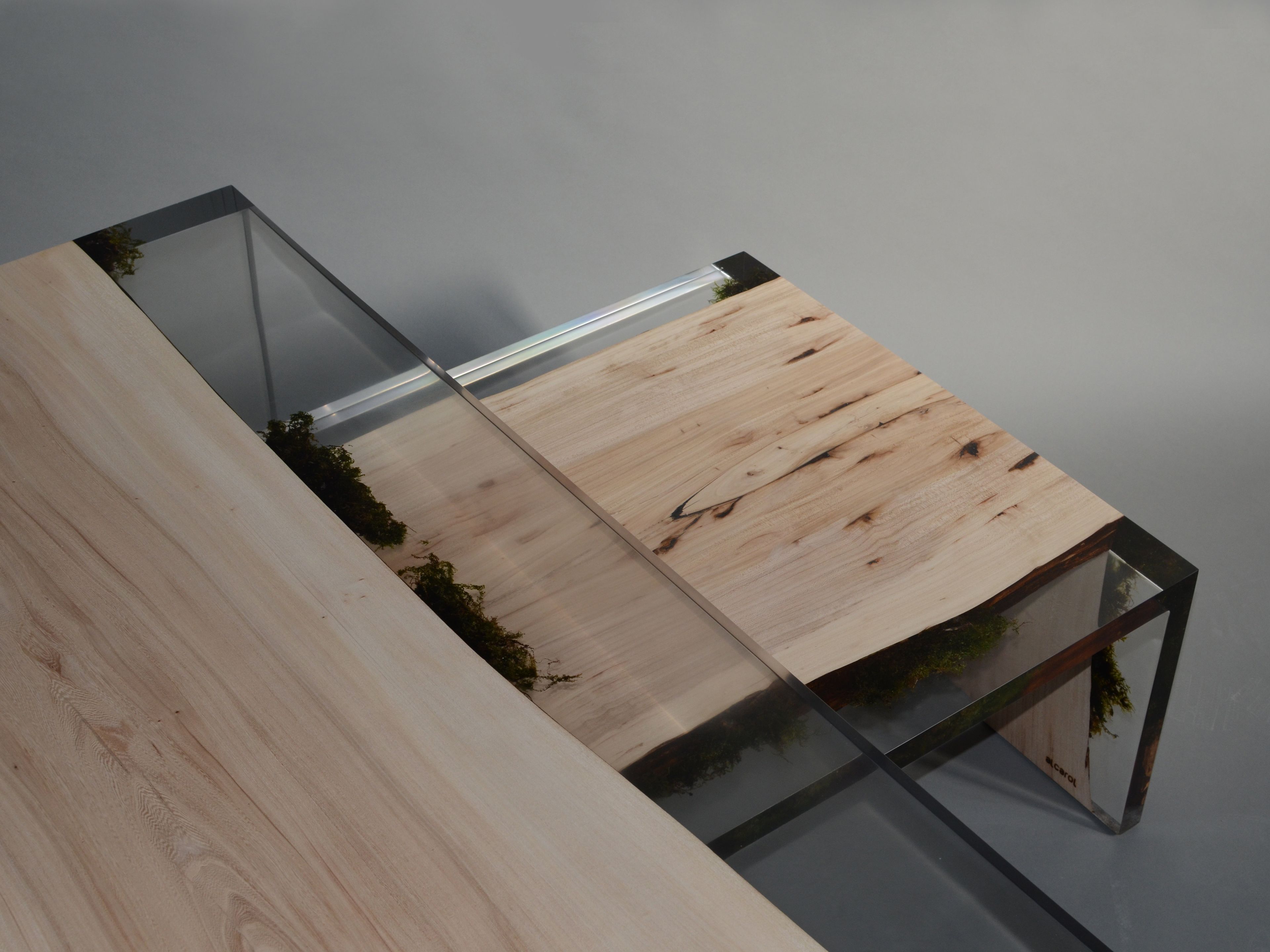 Прямоугольный журнальный столик alcarol Подлесок ARCH-00129258 - Вид №9