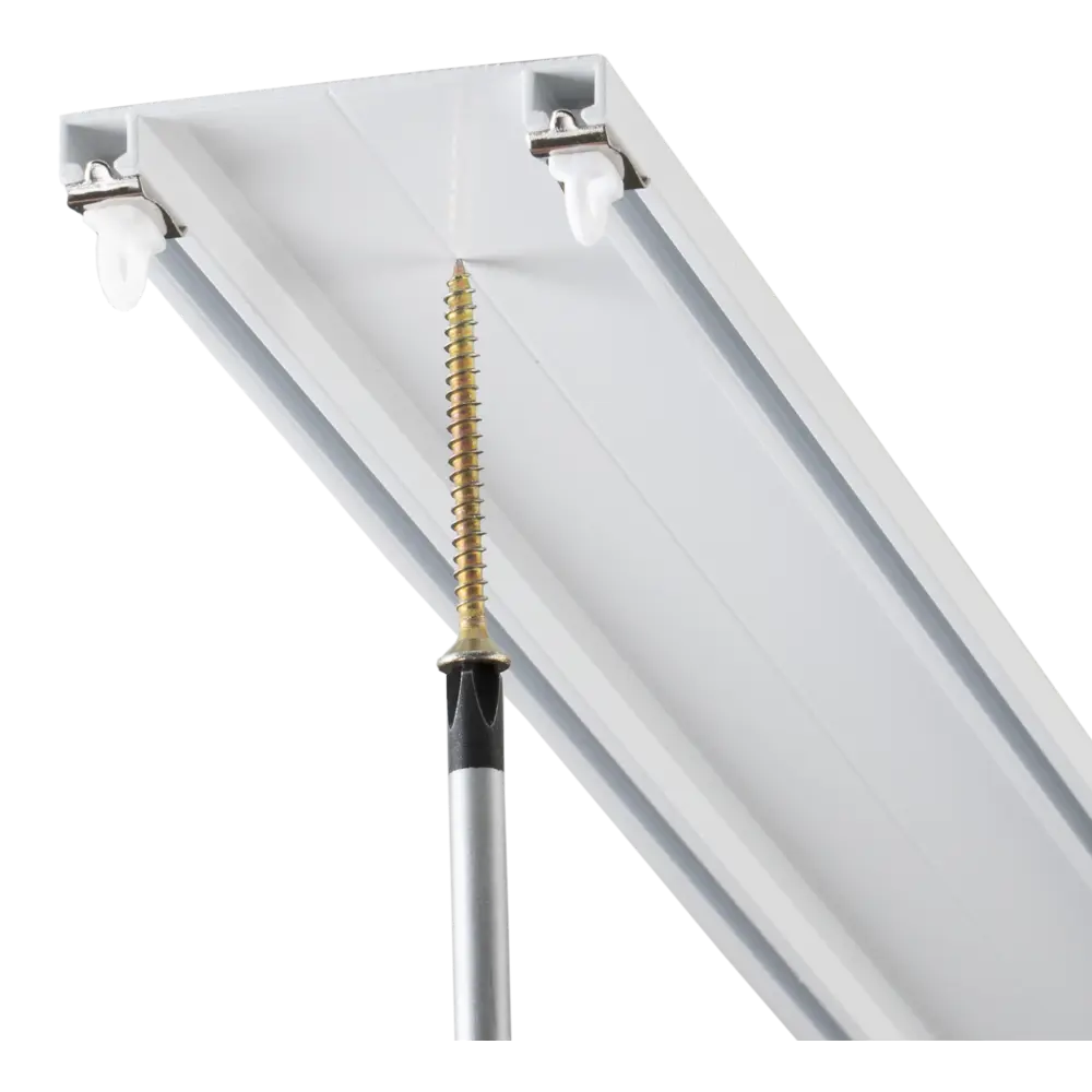 ARTTEX Facile — двухрядный потолочный карниз для штор 240 см 84267843 STLM-0047907 - Вид №3